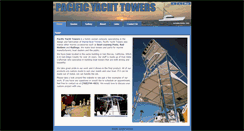 Desktop Screenshot of pacificyachttowers.com